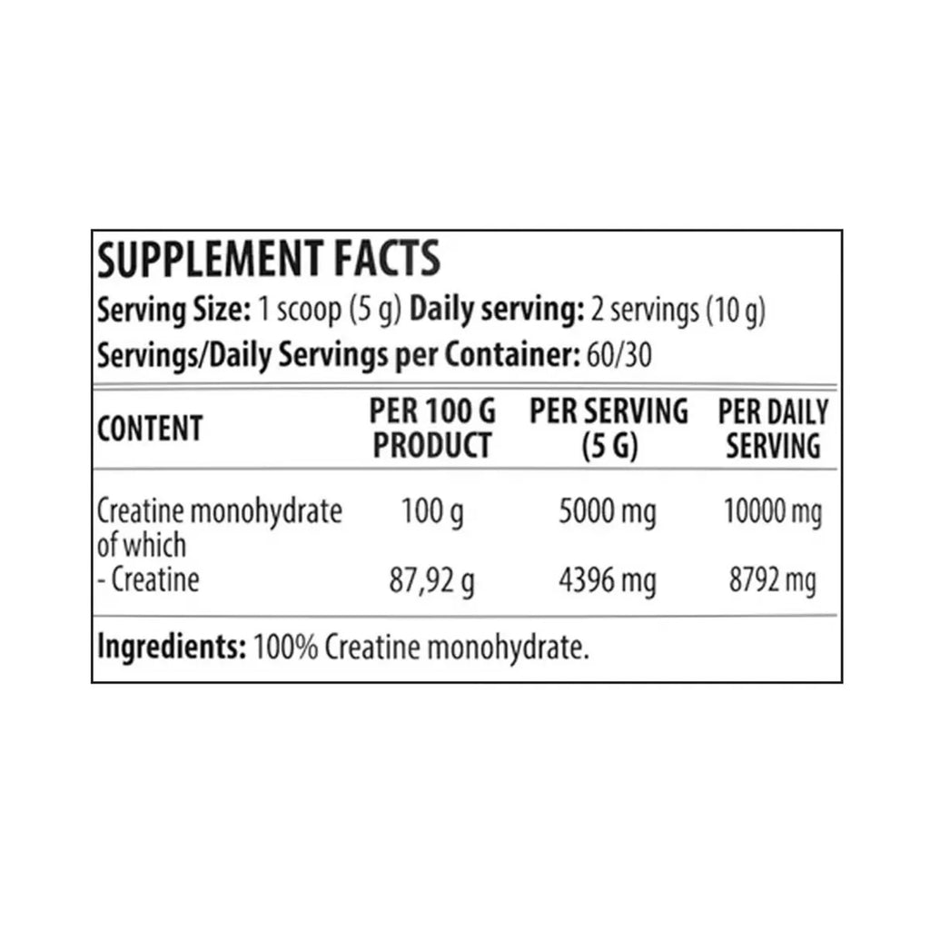 Creatine Monohydrate 300gr - Dorian Yates