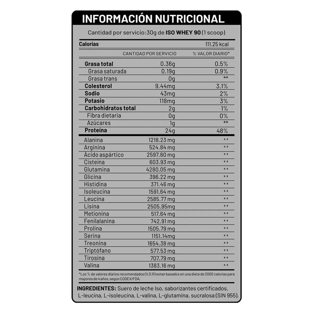 Iso Whey Sachet x10 UND - Universe Nutrition