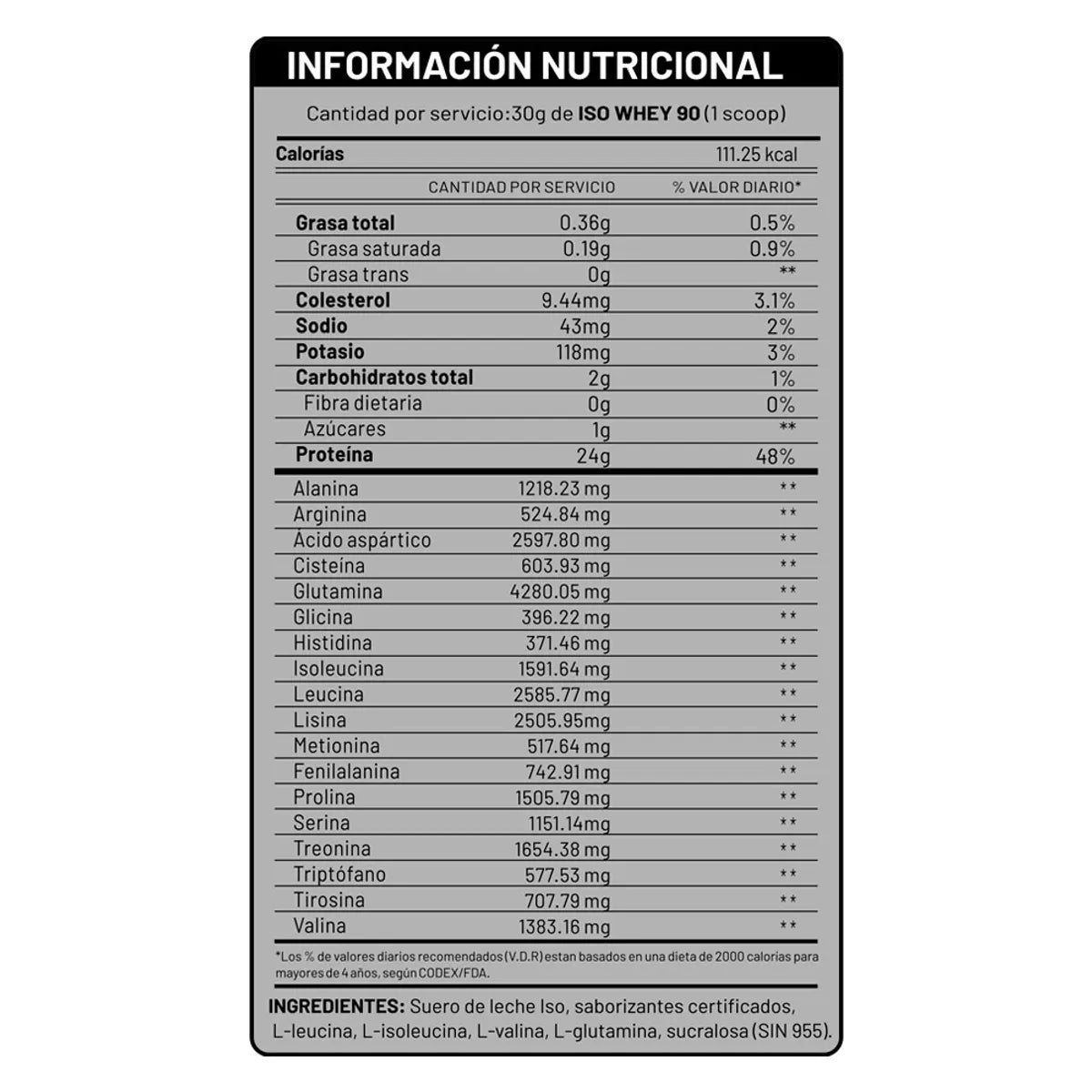 Iso Whey Sachet x10 UND - Universe Nutrition